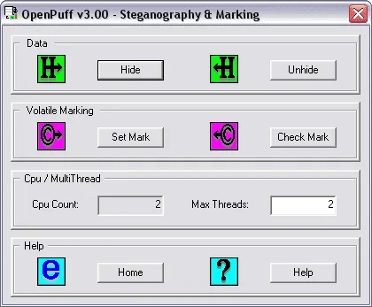OpenPuff - Watermarking and Steganography