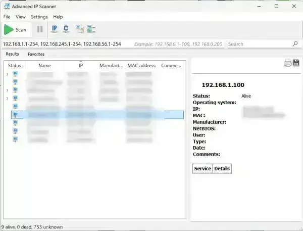 Advanced IP Scanner Open Port Scanning Software Advanced IP Scanner Open Port Scanning Software
