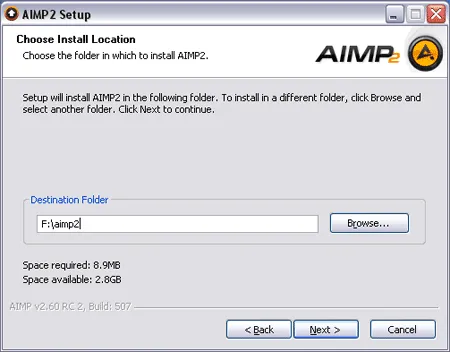 Aimp2 Install to USB Flash Drive