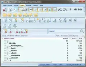 AllDup - Free Duplicate File Remover
