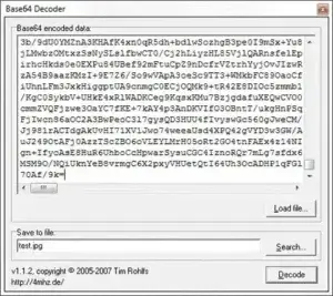 Base64 Decoder