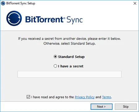 Bittorent Sync - Portable