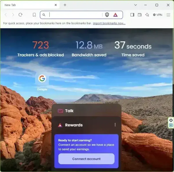 Brave Portable Browser Brave Portable Browser running from USB without installation