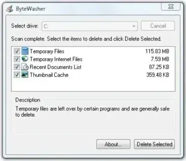 bytewasher-file-cleanup