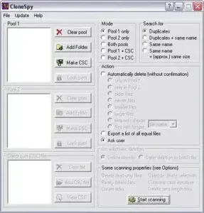 CloneSpy - Find and Remove Duplicate Files