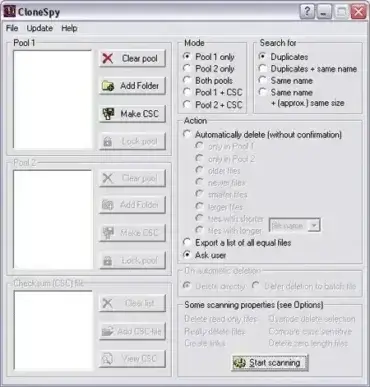 CloneSpy - Find and Remove Duplicate Files