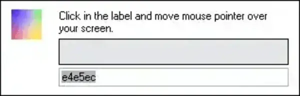 Get Color from Screen with ColorFOff
