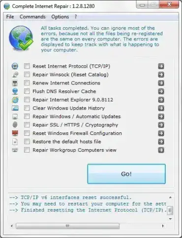 Complete Internet Repair - Fix Network Problems