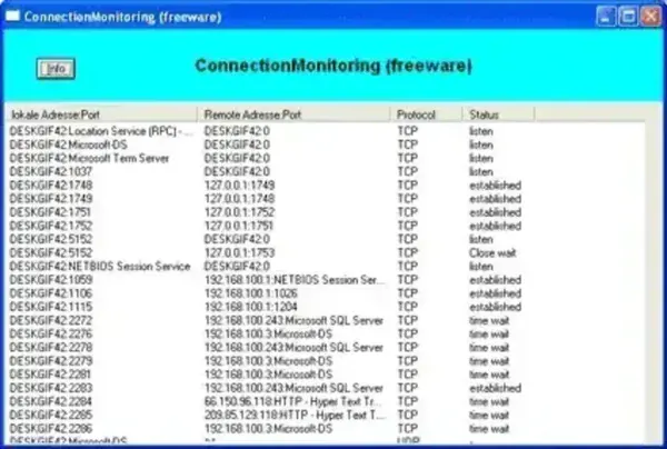 Connection Monitor Connection Monitor