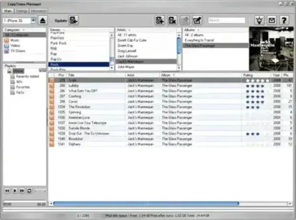 CopyTrans Free iTunes Alternative Manager