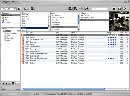 CopyTrans Free iPod Manager