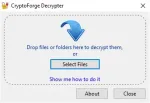 CryptoForge Decrypter - File Decryption Tool