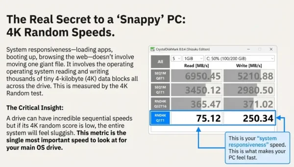 CrystalDiskMark Random Speed Testing