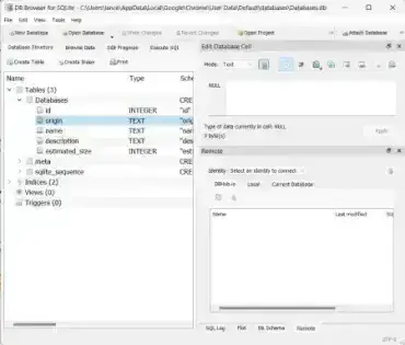 DB Browser for SQLite