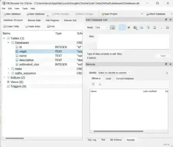 DB Browser for SQLite 1 DB Browser for SQLite - GUI for managing SQLite databases