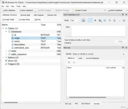 DB Browser for SQLite