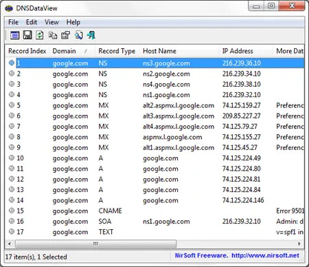 DNSDataView - DNS Lookup