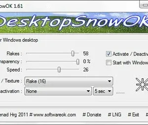Desktop Snow Ok - Snow Wallpaper