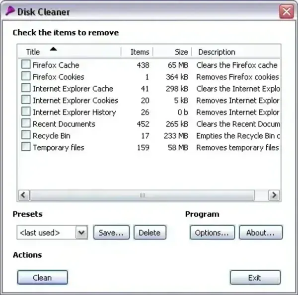Disk Cleaner - Portable Disk Cleaning Disk Cleaner - Portable Disk Cleaning