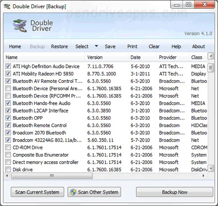 Double Driver Backup Tool
