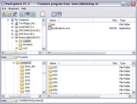 Multi Window File Explorer - DuoExplorer