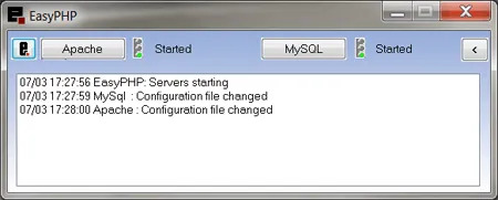 EasyPHP - Portable USB Web Server