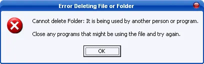 Error Deleting File - File In Use 
