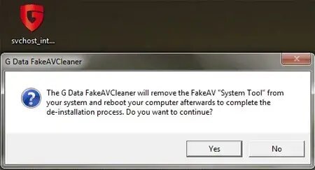 FakeAVCleaner - System Tool Remover