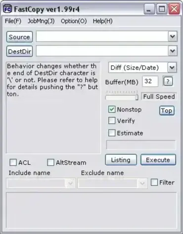 FastCopy - File Copier