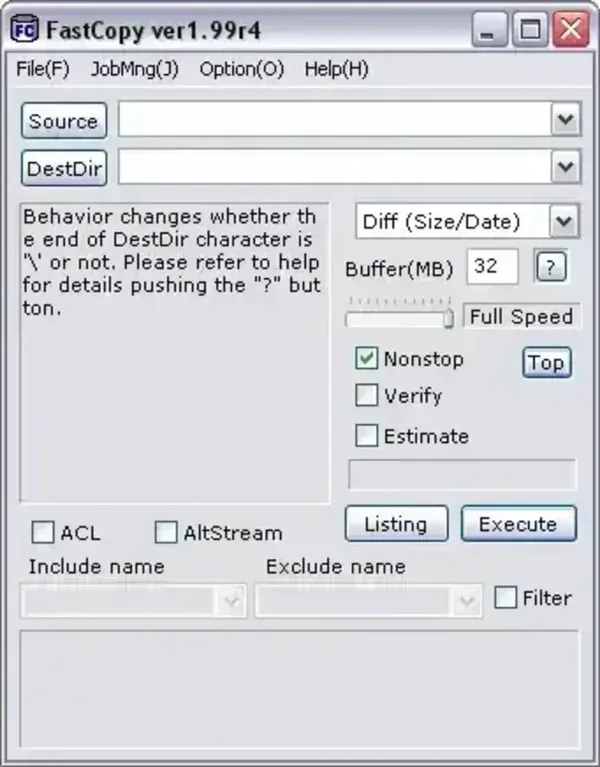 FastCopy - File Copier