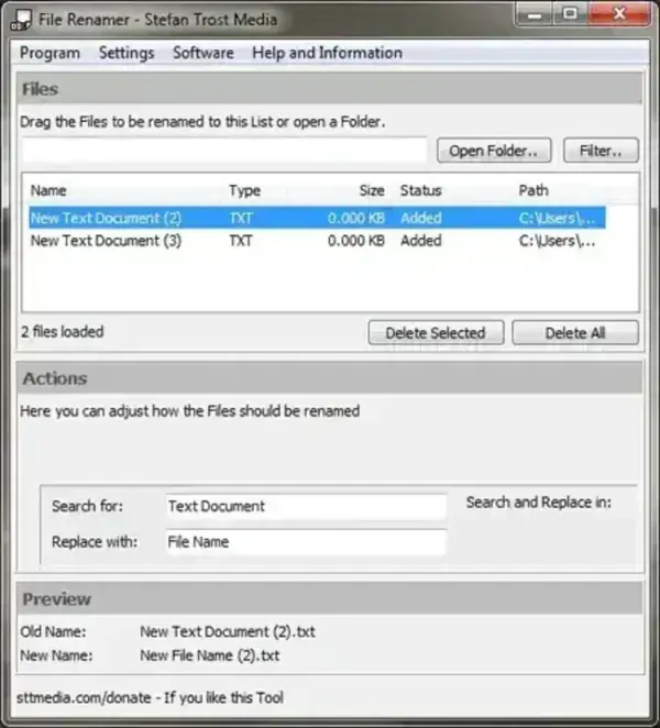 File Renamer - Rename Multiple Files at Once