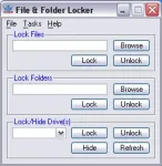File and Folder Locker