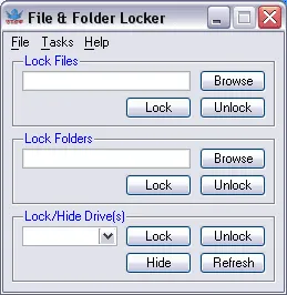 File and Folder Locker