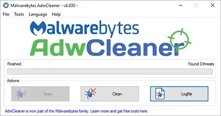 Adware Cleaner - Malwarebytes ADW performing a system scan Free Adware Cleaner - Malwarebytes ADW