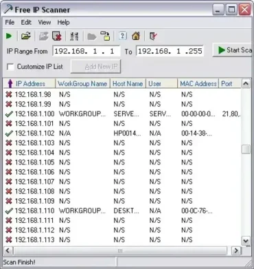 Free IP Scanner