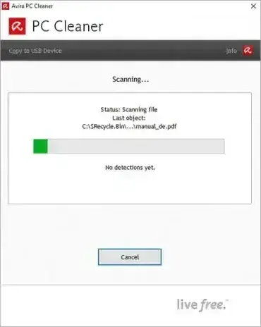 Free Portable Malware Scanner: Avira PC Cleaner