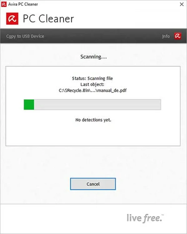 Free Portable Malware Scanner - Avira PC Cleaner USB Antivirus Tool