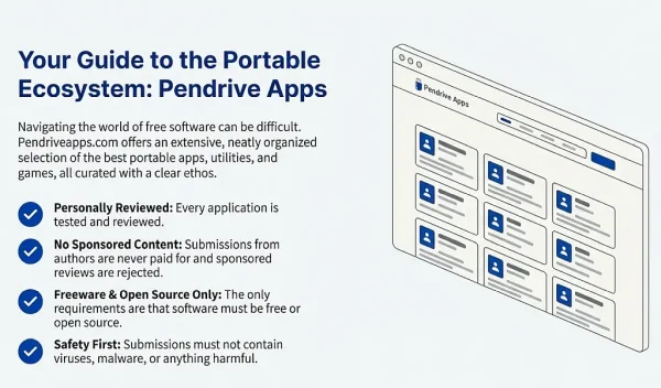 Free Portable Applications - Personally Reviewed and Categorized Software for USB Drives Free Portable Software Applications Personally Reviewed and Categorized
