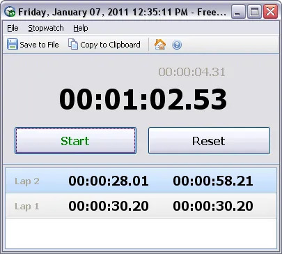 Free Stopwatch