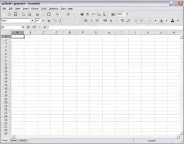 Gnumeric Portable - Free Spreadsheet Program