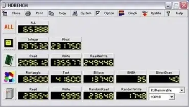 HDBench - Free Benchmark Software Utility