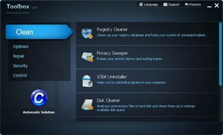 IObit Toolbox - Portable Toolkit