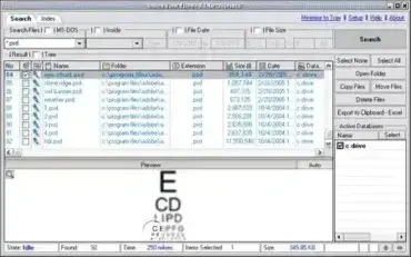 IndexYourFiles - Fast File Search Tool