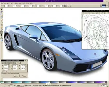Inkscape Portable Vector Graphics Editor
