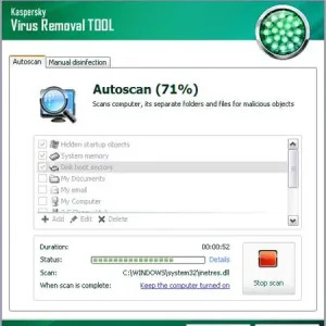 Kaspersky Virus Removal Tool