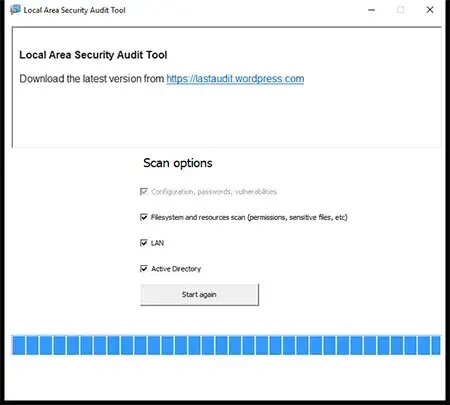 Last Audit - Internet Security Test