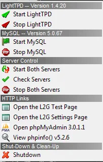 Lighty2Go - Portable Web Server Lighty2Go - Portable Web Server