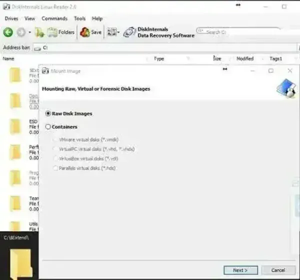 Linux Filesystem Reader - Open Linux Files from Windows