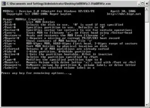 mbrwizard-mbr-options-screenshot