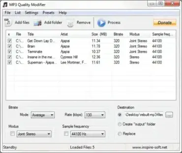 MP3 Quality Modifier